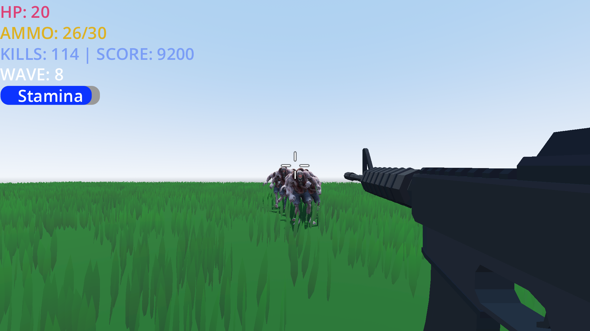 Generic Zombie Wave FPS project